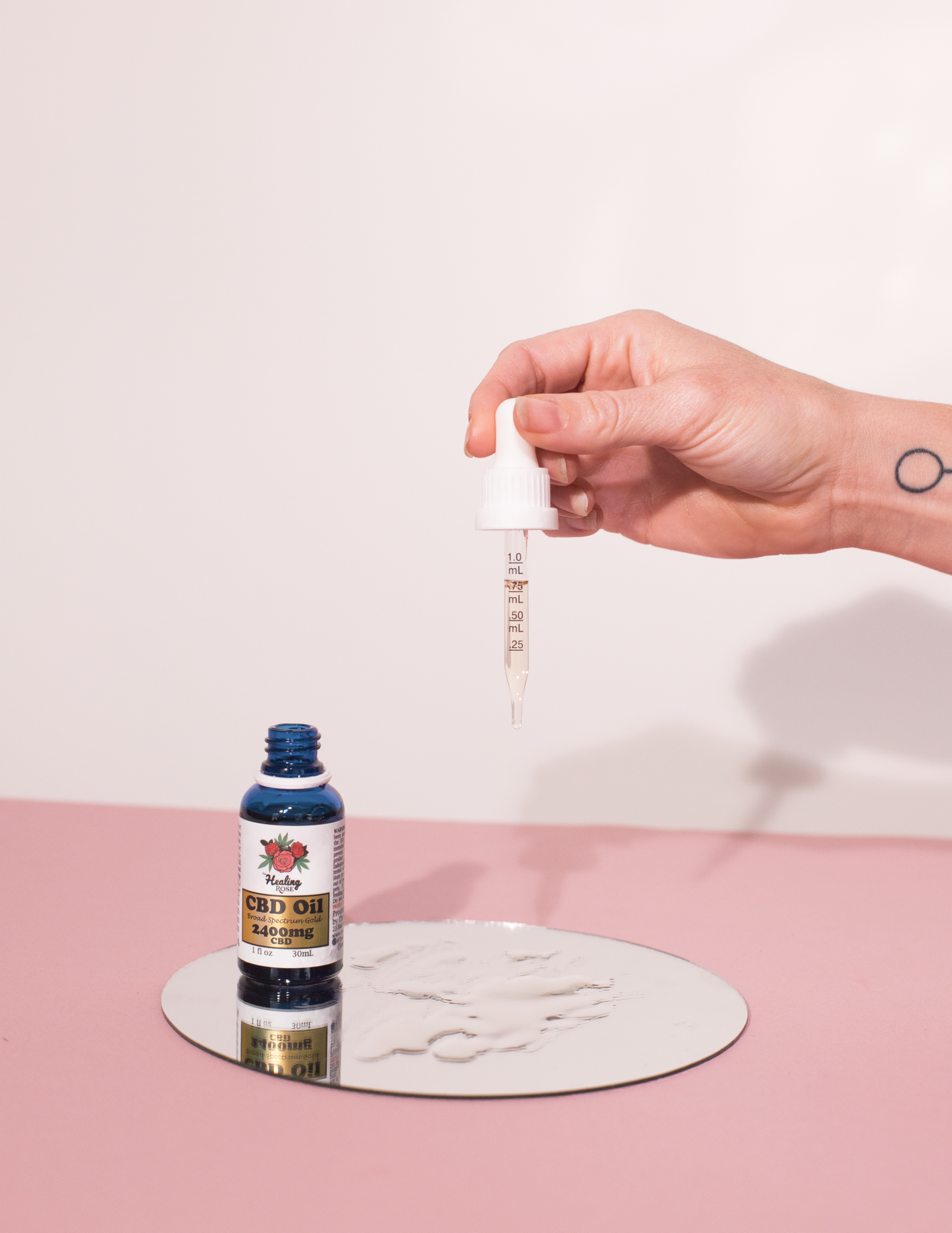 Organic 2400mg CBD Oil (Broad Spectrum) - Full Spectrum Favorite 13 - Gold CBD Oils